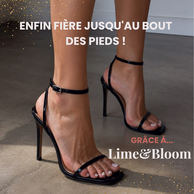 Lime électrique anti-callosités — Lime&Bloom™